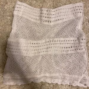 Crochet skirt